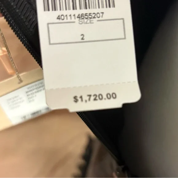 NEW BROCK Quirinale Woven Dress Black Ruffle Midi Dress - Picture 14 of 16